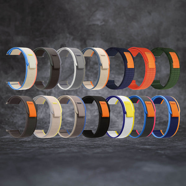 WolfBand Trail Nylon Loop - Silver Series