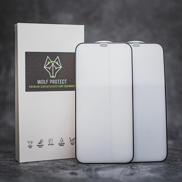 Displayschutz 2x für iPhone 14 Serie - WolfProtect.de