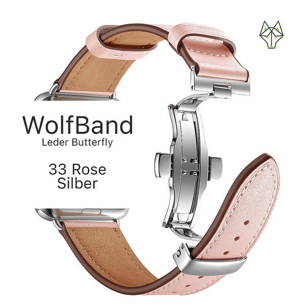 WolfBand Leder Butterfly - WolfProtect.de