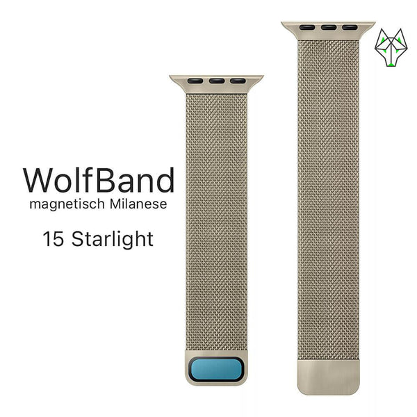 WolfBand magnetisch Milanese Loop - WolfProtect.de