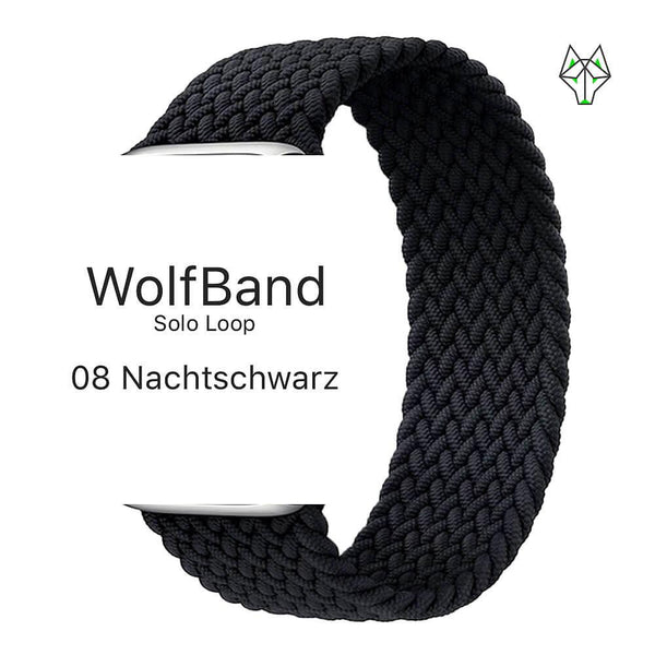 WolfBand Solo Loop Unicolor 38/40/41 mm - WolfProtect.de