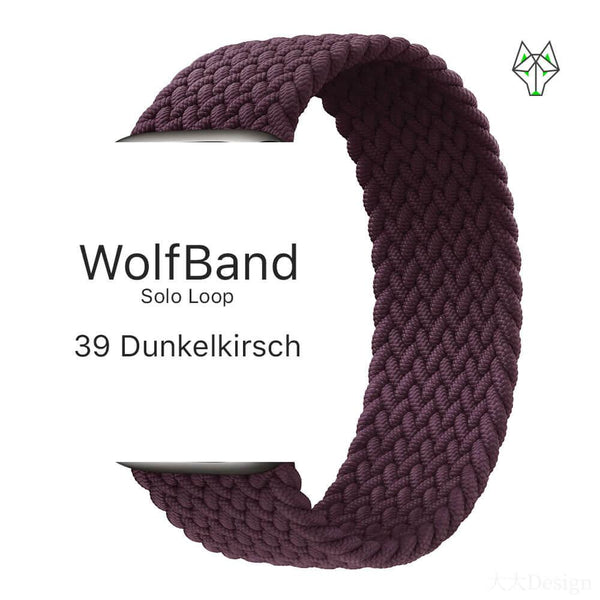 WolfBand Solo Loop Unicolor 42/44/45/49 mm - WolfProtect.de