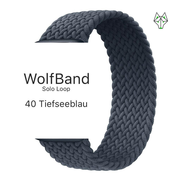 WolfBand Solo Loop Unicolor 38/40/41 mm - WolfProtect.de
