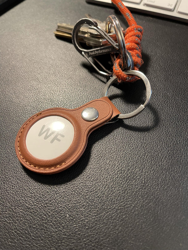 WolfTag PU Schlüsselanhänger für AirTag - WolfProtect.de