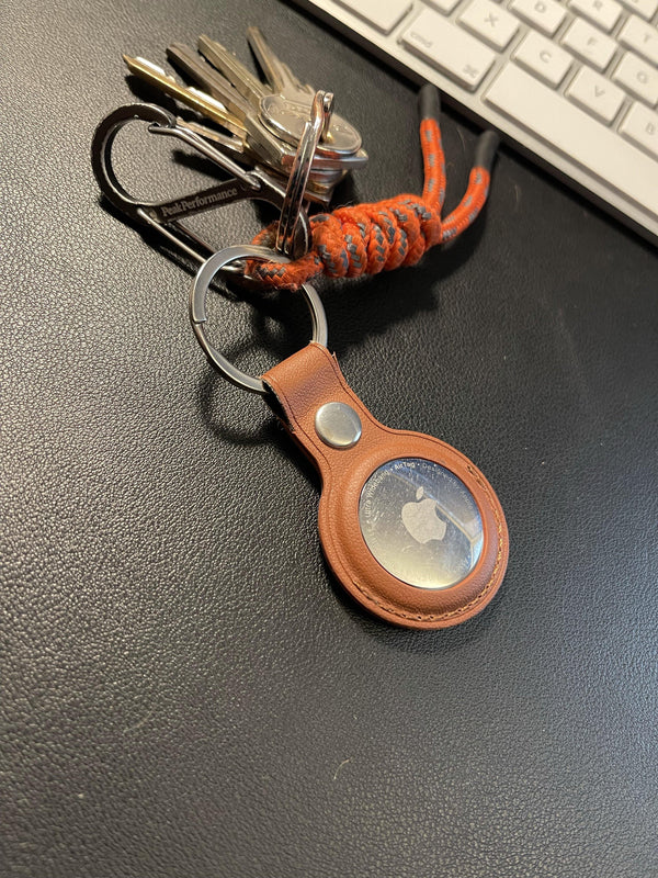 WolfTag PU Schlüsselanhänger für AirTag - WolfProtect.de