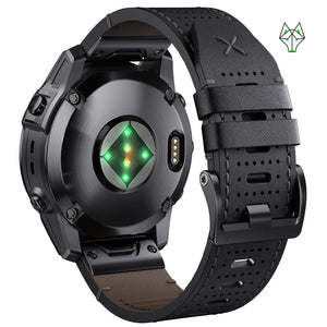 WolfBand Garmin Heritage Leather 26 mm