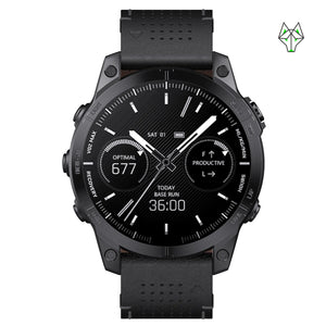 WolfBand Garmin Heritage Leather 26 mm