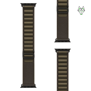 WolfBand Alpine Loop - musta sarja - 44/45/46/49 mm