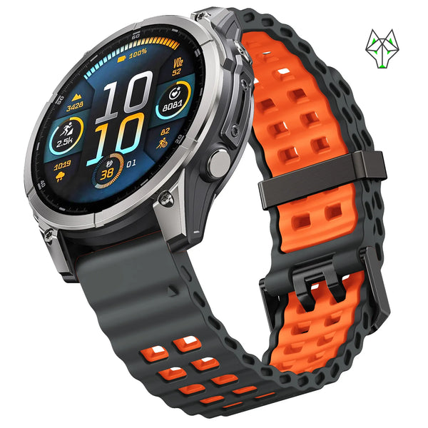 Wolfband Garmin Ocean Piilisilmukka 22 mm