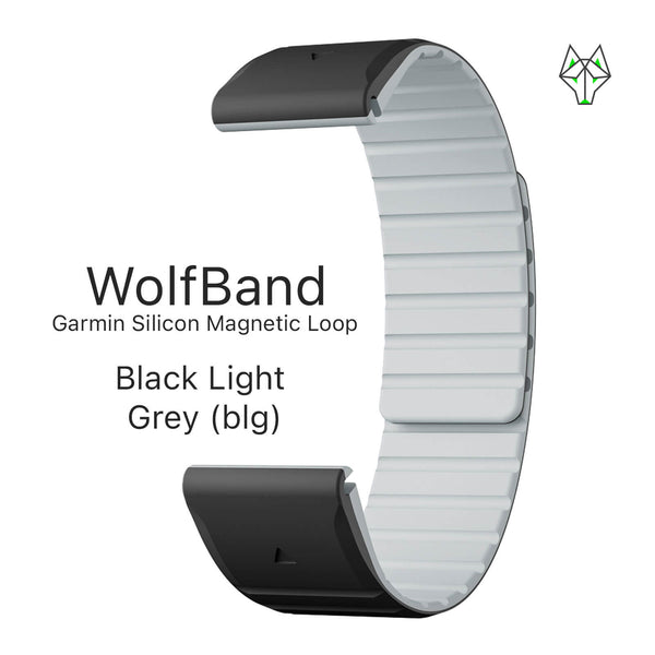 WolfBand, passante magnetico in silicone 26 mm
