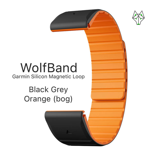 Boucle magnétique en silicone WolfBand 26 mm