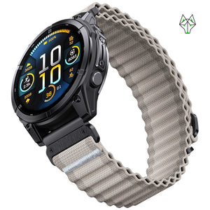 Wolfband Garmin Trace Nylon -silmukka 22 mm