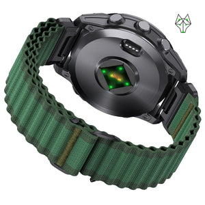 Wolfband Garmin Trace Nylon -silmukka 22 mm