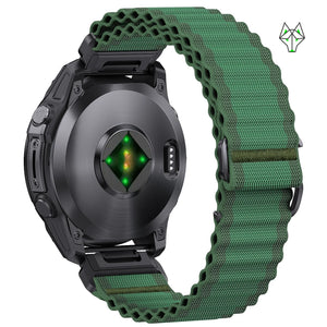 Wolfband Garmin Trace Nylon -silmukka 22 mm