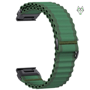 Wolfband Garmin Trace Nylon -silmukka 22 mm