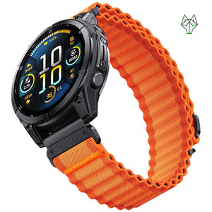 Wolfband Garmin Trace Nylon -silmukka 22 mm