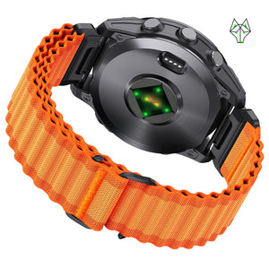 Wolfband Garmin Trace Nylon -silmukka 22 mm
