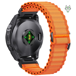 Wolfband Garmin Trace Nylon -silmukka 22 mm