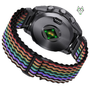 Wolfband Garmin Trace Nylon -silmukka 22 mm