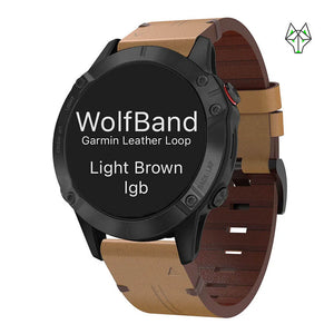 WolfBand Garmin kůže 22mm