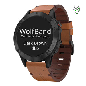 WolfBand Garmin kůže 22mm