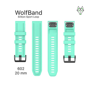 WolfBand Garmin silikoni urheilusilmukka 26 mm