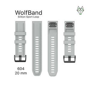 WolfBand Garmin silikoni urheilusilmukka 26 mm