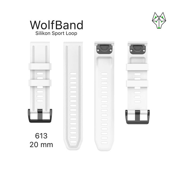 WolfBand Garmin Silicone Sport Loop