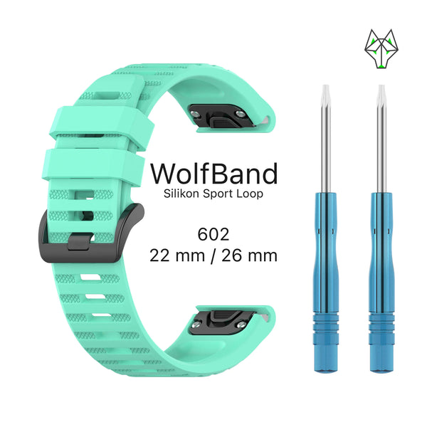 WolfBand Garmin Silicone Sport Loop 20 mm