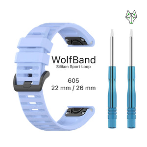 WolfBand Garmin silikoni urheilusilmukka 26 mm