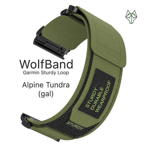 WolfBand Garmin Sturdy Loop 22mm