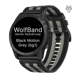 WolfBand Garminin taktinen nailonsilmukka 26 mm