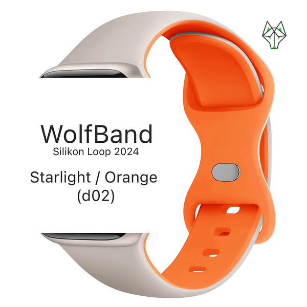 WolfBand Silikon Duo Faarf Loop 2024