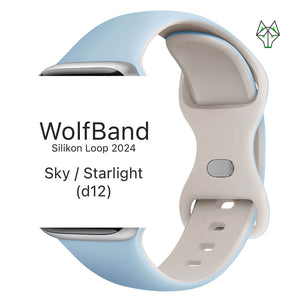 WolfBand Silicone Duo Colour Loop 2024