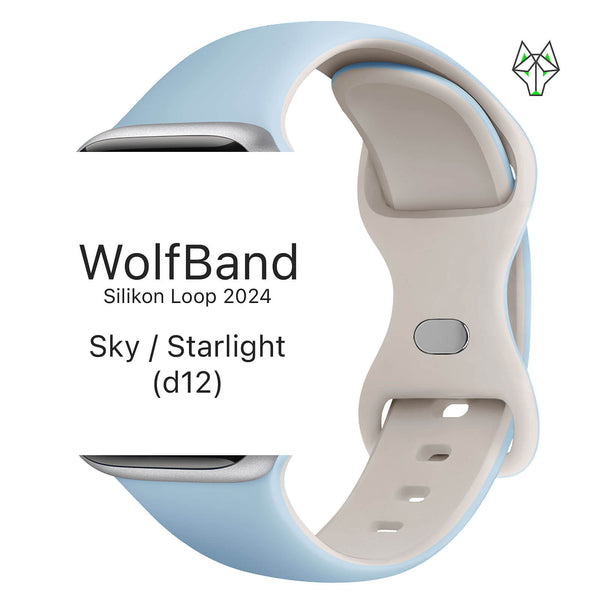 WolfBand Silicona Duo Colour Loop 2024