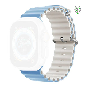 WolfBand Silikonová smyčka Sea Bicolour Loop