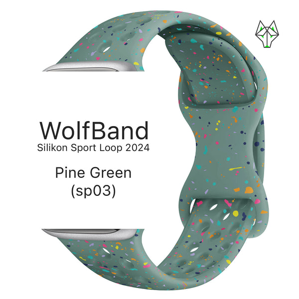 Lazo deportivo de silicona WolfBand 2024