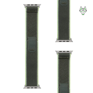 WolfBand Trail Nylon Loop - Silver Series