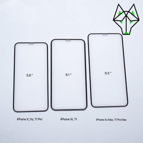 Displayschutz 2x für iPhone 11 Serie - WolfProtect.de
