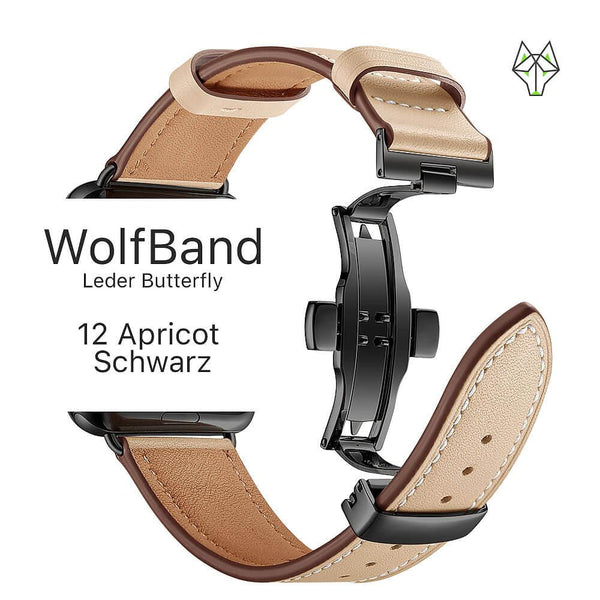 WolfBand Leder Butterfly - WolfProtect.de