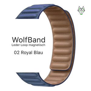 WolfBand Leder Loop magnetisch - WolfProtect.de