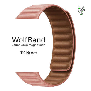 WolfBand Leder Loop magnetisch - WolfProtect.de