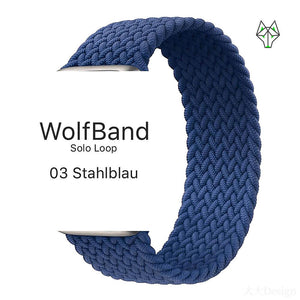 WolfBand Solo Loop Unicolor 38/40/41 mm - WolfProtect.de