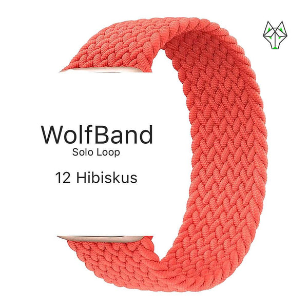 WolfBand Solo Loop Unicolor 38/40/41 mm - WolfProtect.de