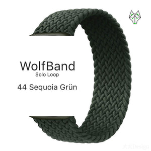 WolfBand Solo Loop Unicolor 38/40/41 mm - WolfProtect.de