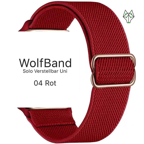 WolfBand Solo Loop Verstellbar Uni Color - WolfProtect.de